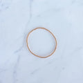 2mm Rose Gold Filled Beaded Bracelet