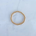 5mm Yellow Gold Filled Beaded Bracelet