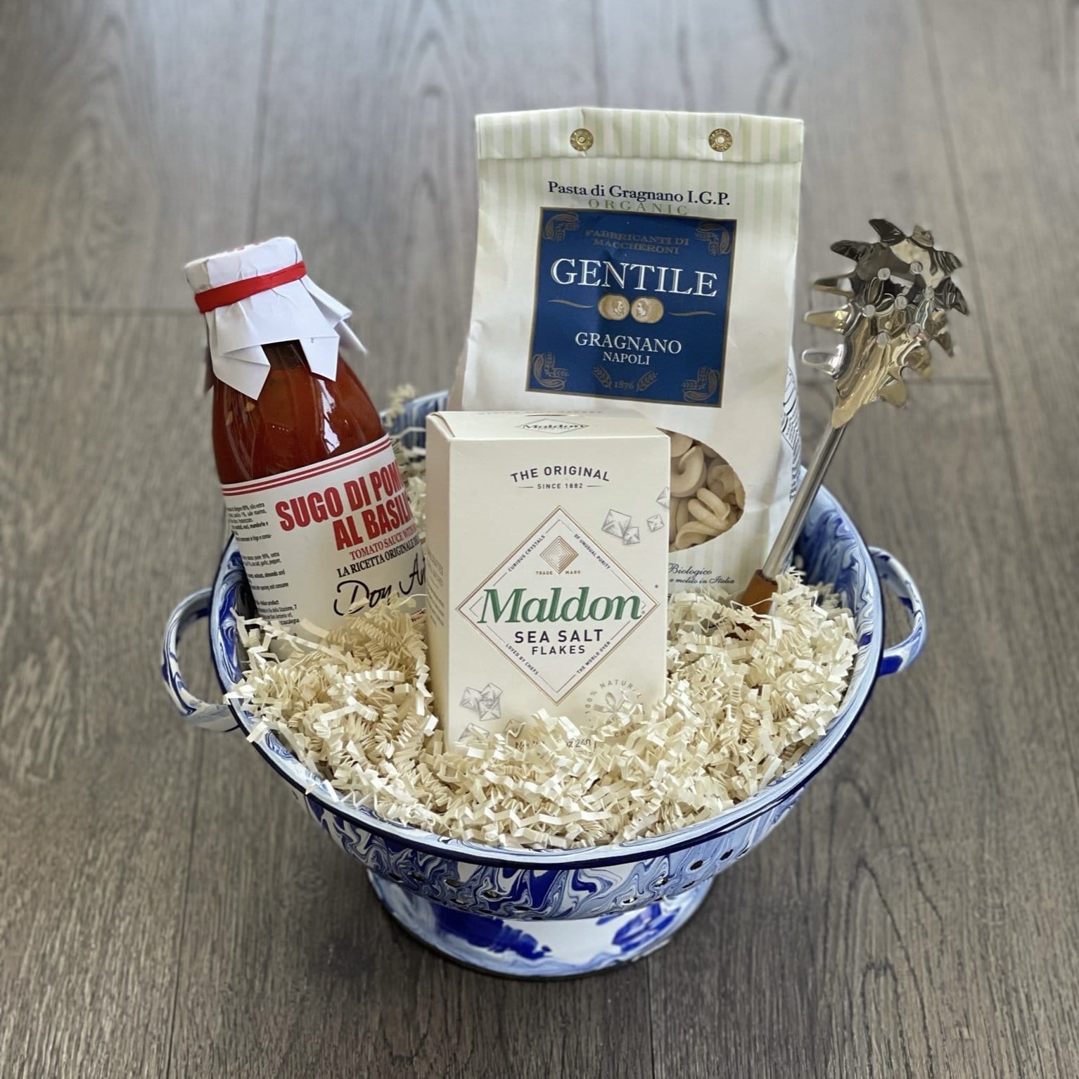 No Pasta Blues Gift Basket