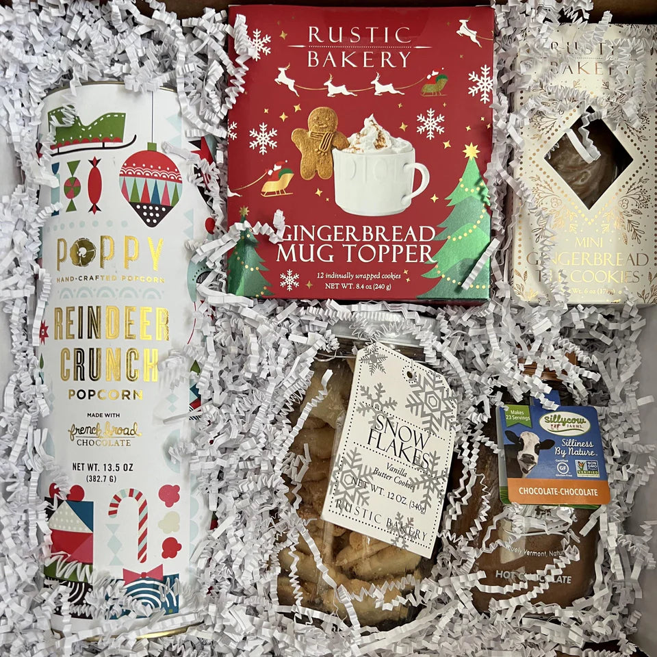 A Cozy Christmas Holiday Gift Basket