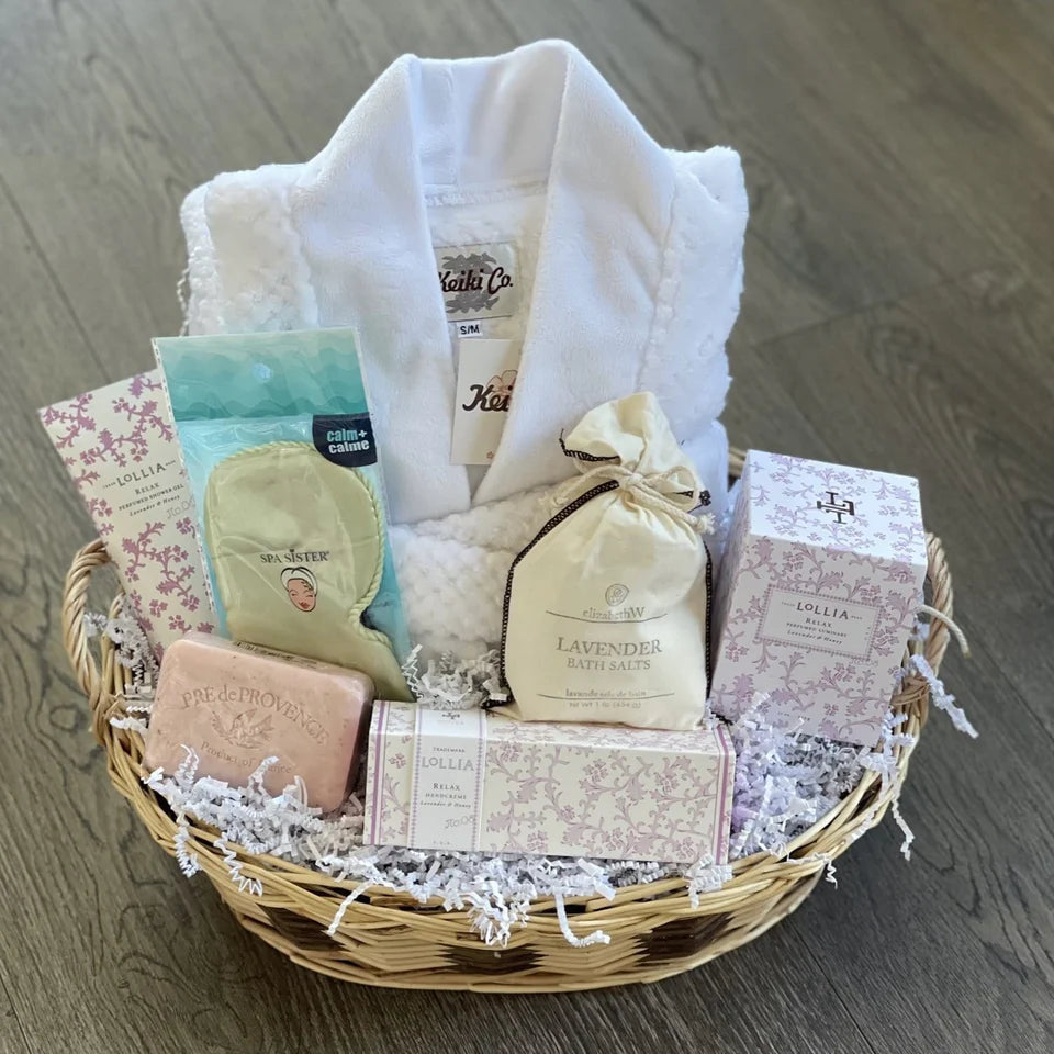 Spa Day Gift Basket