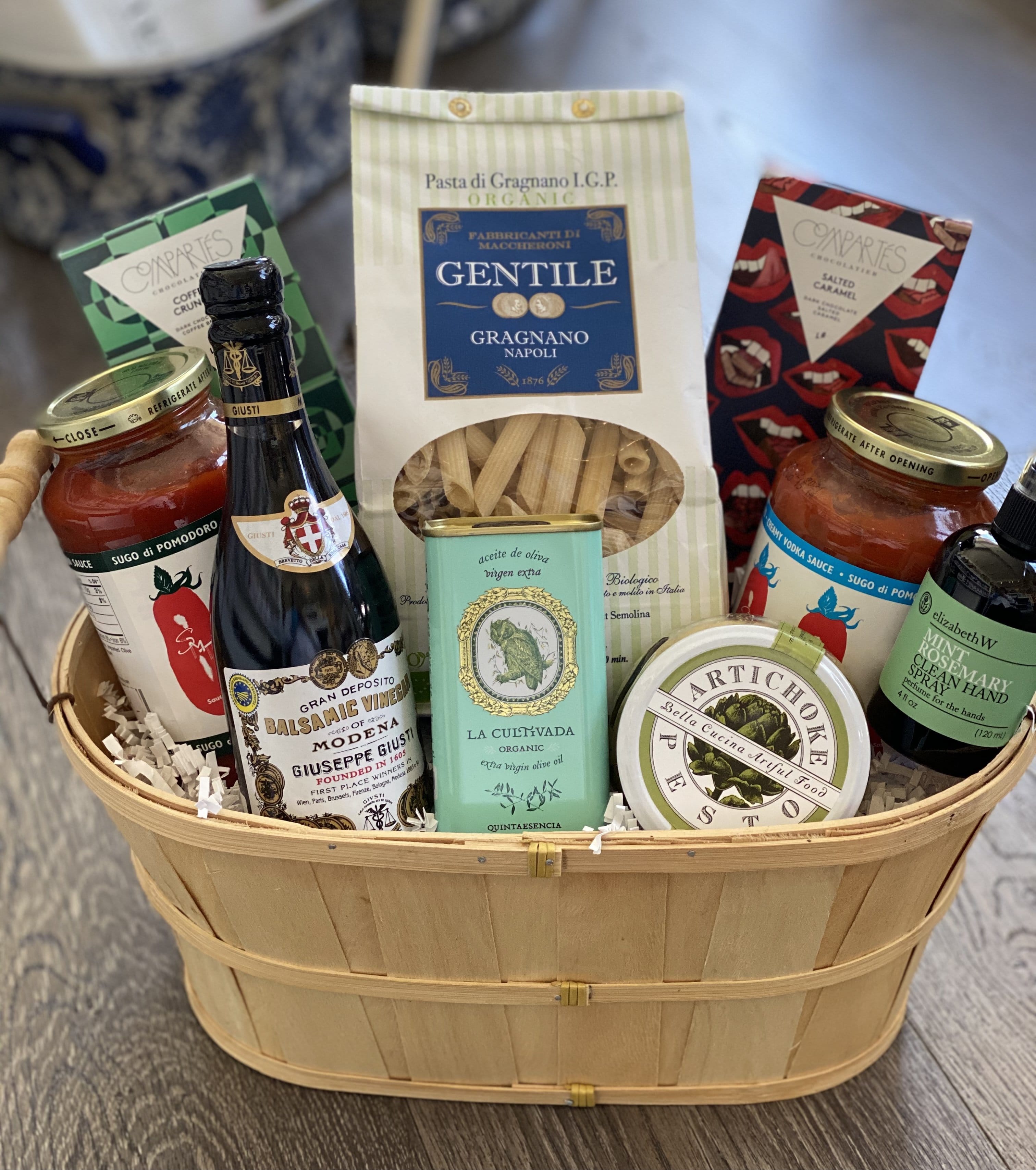 Pasta Night Gift Basket