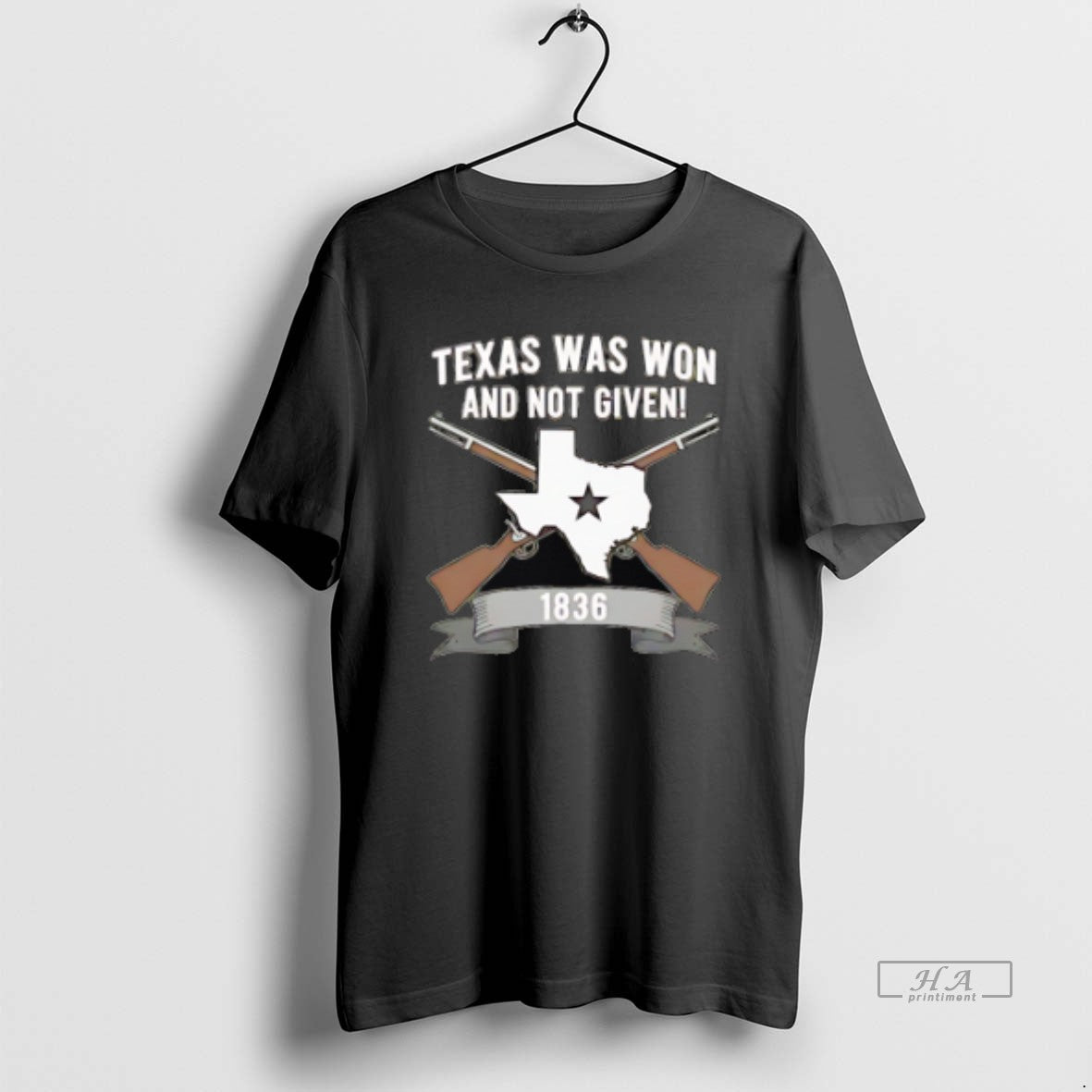 Official Texas Was Won And Not Given Esst 1836 Gun And Map Vintage Unisex T-shirt, Sweatshirt, Hoodie, Long Sleeve Tee