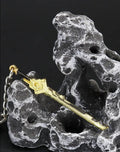 Genshin Impact Weapon 'Summit Shaper' Keyring Metal Keychain