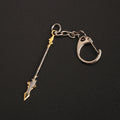 Genshin Impact Weapon 'Vortex Vanquisher' Keyring Metal Keychain