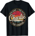 The Man The Myth The Legend Shirt, Men's Women's Shirts, Gift for Fan, Red Shirt, C.K Birthday Tee, Wear Red on October 14th T-Shirt