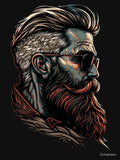 Beard Man Graphics by Schamann Unisex T-shirt, Sweatshirt, Hoodie, Long Sleeve Tee