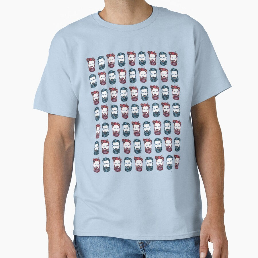 Beardeds by Vilela Valentin Unisex T-shirt, Sweatshirt, Hoodie, Long Sleeve Tee