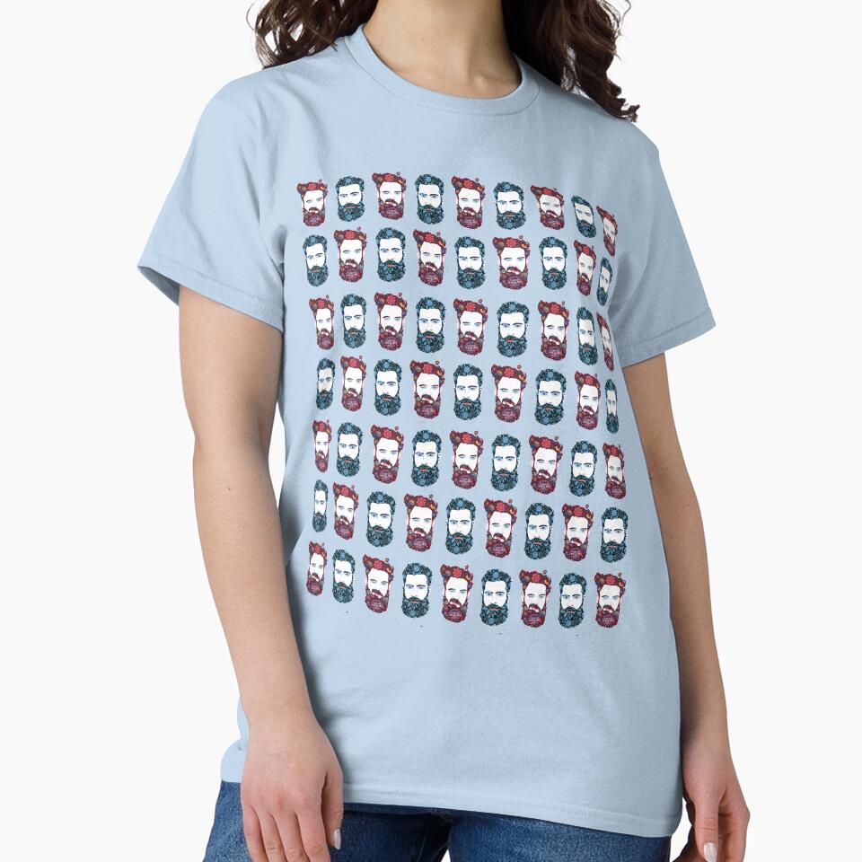 Beardeds by Vilela Valentin Unisex T-shirt, Sweatshirt, Hoodie, Long Sleeve Tee