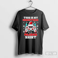 Classic Gaming Xmas This My Christmas Pajama T Shirts Unisex T-shirt, Sweatshirt, Hoodie, Long Sleeve Tee